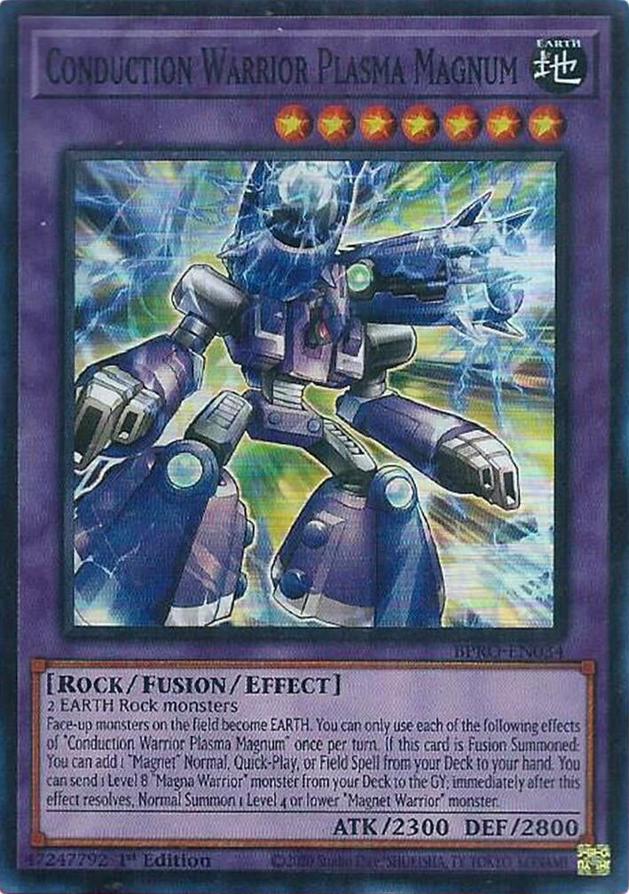 Conduction Warrior Plasma Magnum (BPRO-EN034) [Burst Protocol]