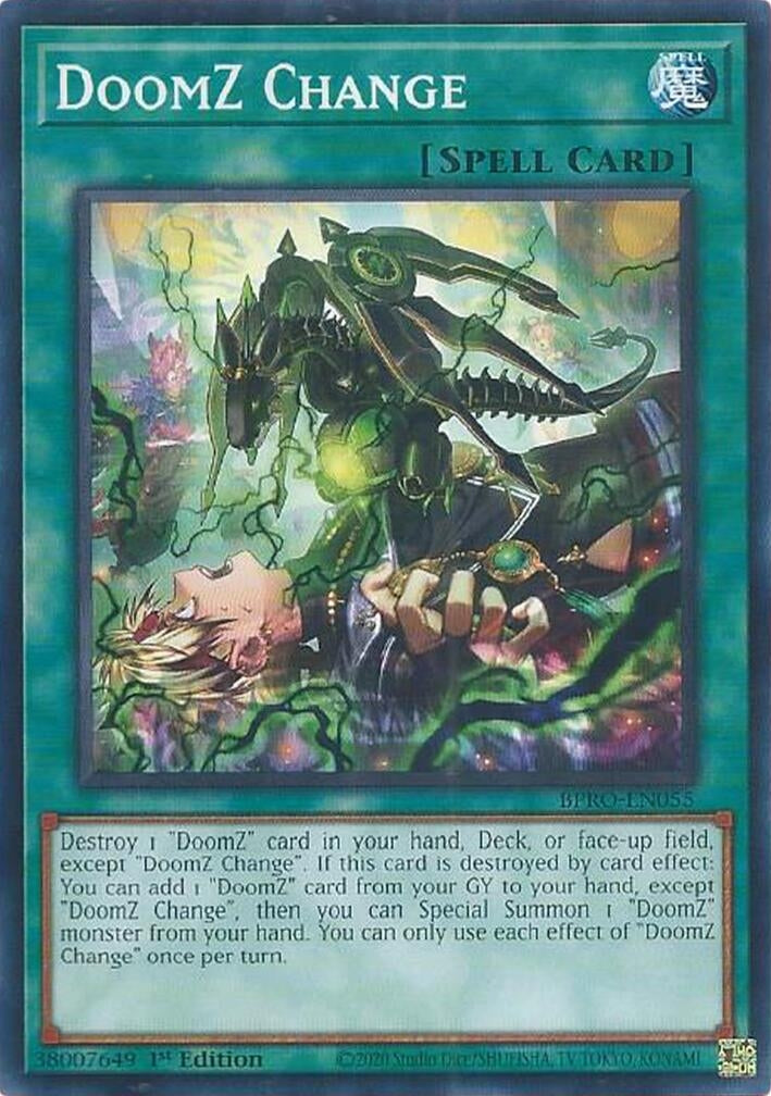 DoomZ Change (BPRO-EN055) [Burst Protocol]