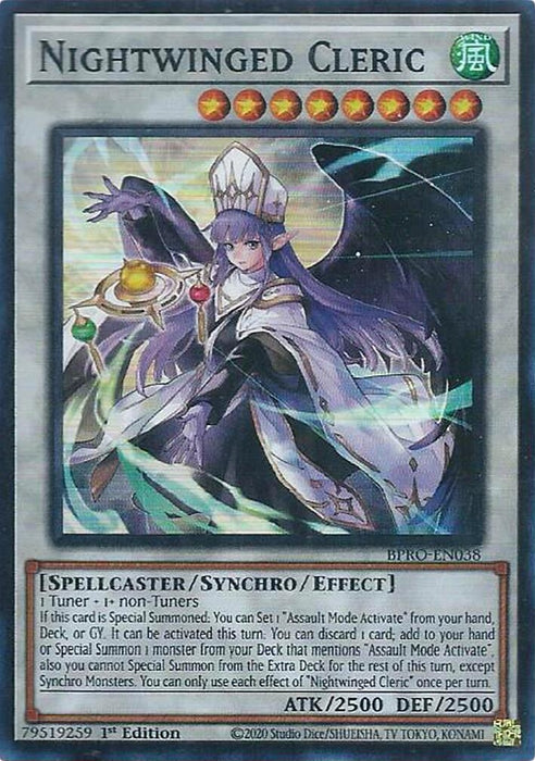 Nightwinged Cleric (BPRO-EN038) [Burst Protocol]