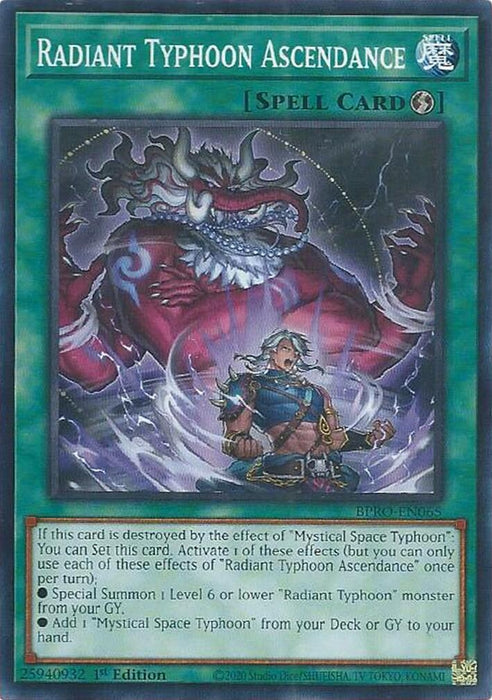 Radiant Typhoon Ascendance (BPRO-EN065) [Burst Protocol]