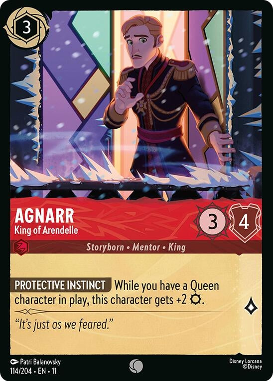 Image for Agnarr - King of Arendelle (114/204) [Winterspell] - Disney Lorcana