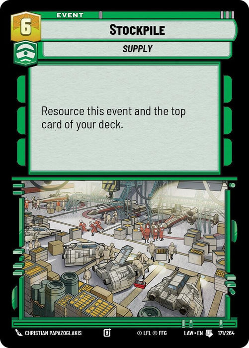Image for Stockpile (171/264) [A Lawless Time] - Star Wars: Unlimited