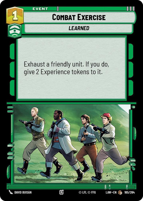 Image for Combat Exercise (165/264) [A Lawless Time] - Star Wars: Unlimited