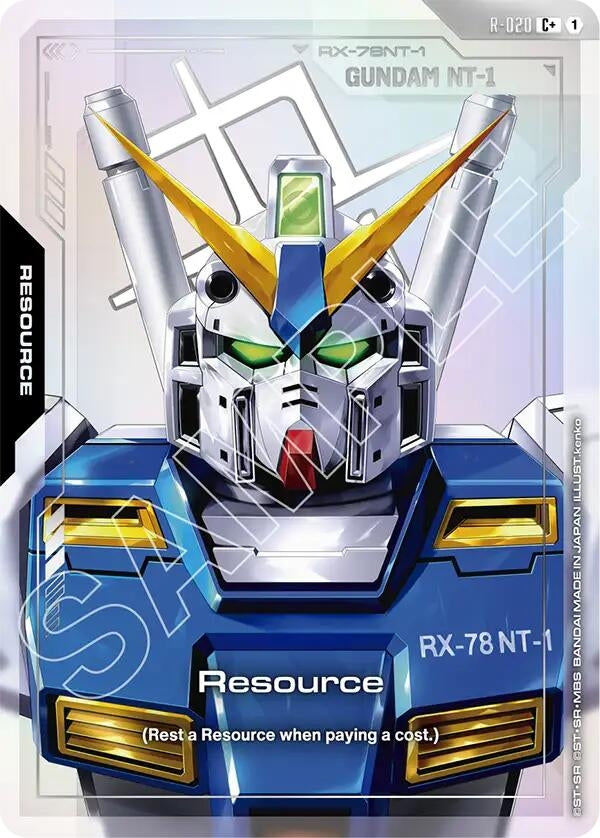 Image for Resource (R-020) (C+) (R-020) [Steel Requiem] - Gundam Card Game