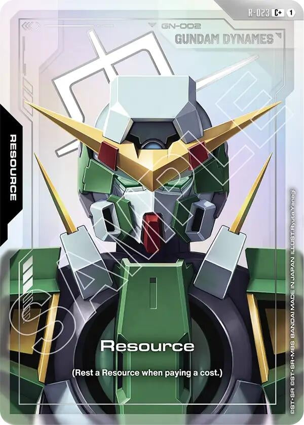 Image for Resource (R-023) (C+) (R-023) [Steel Requiem] - Gundam Card Game