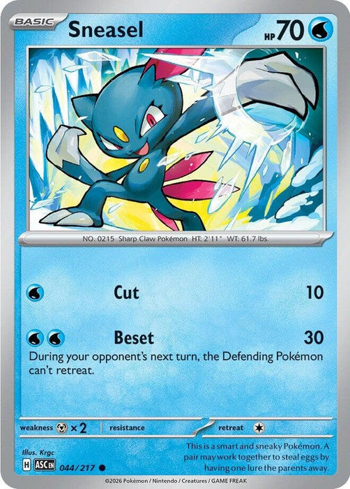 Image for Sneasel (044/217) [ME: Ascended Heroes] - Pokemon