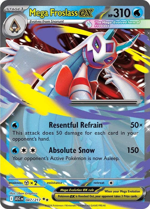 Image for Mega Froslass ex (047/217) [ME: Ascended Heroes] - Pokemon