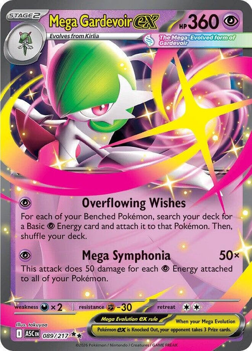 Image for Mega Gardevoir ex (089/217) [ME: Ascended Heroes] - Pokemon