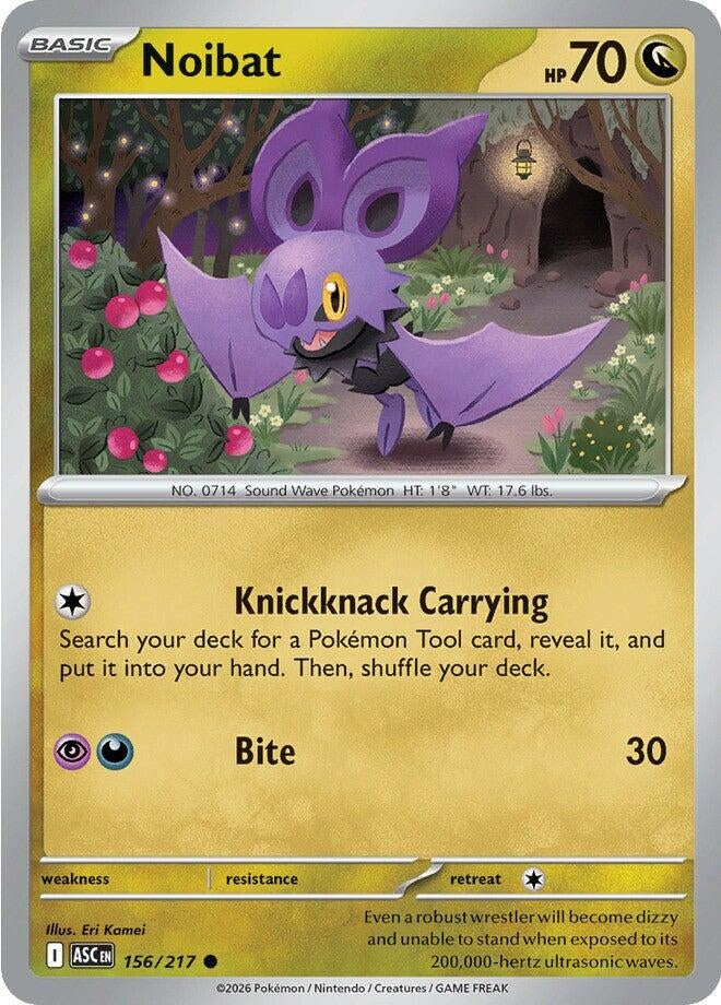 Image for Noibat (156/217) [ME: Ascended Heroes] - Pokemon