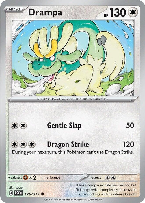 Image for Drampa (176/217) [ME: Ascended Heroes] - Pokemon