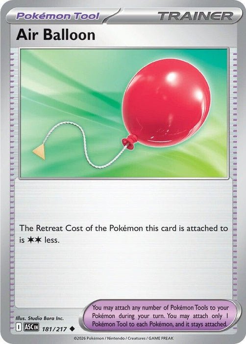 Image for Air Balloon (181/217) [ME: Ascended Heroes] - Pokemon