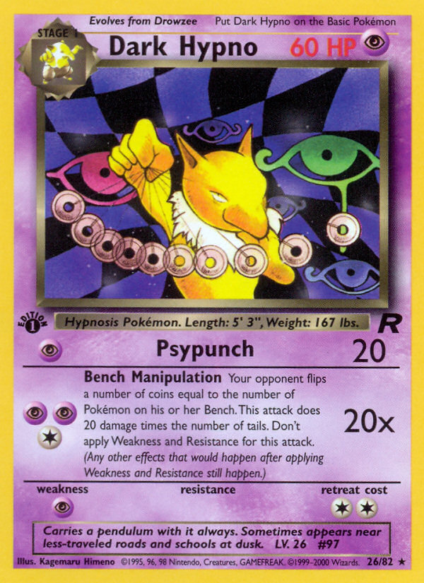 Dark Hypno (26) (26/82) [Team Rocket]