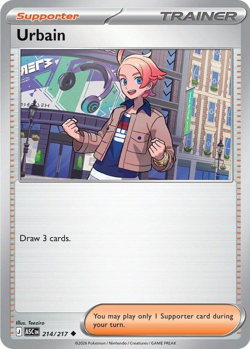 Image for Urbain (214/217) [ME: Ascended Heroes] - Pokemon