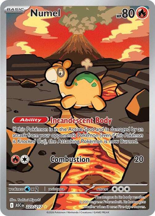 Image for Numel (223/217) [ME: Ascended Heroes] - Pokemon