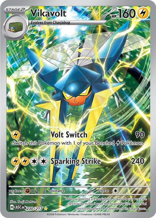 Image for Vikavolt (230/217) [ME: Ascended Heroes] - Pokemon
