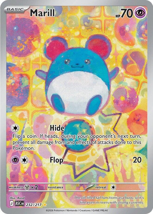 Image for Marill (232/217) [ME: Ascended Heroes] - Pokemon