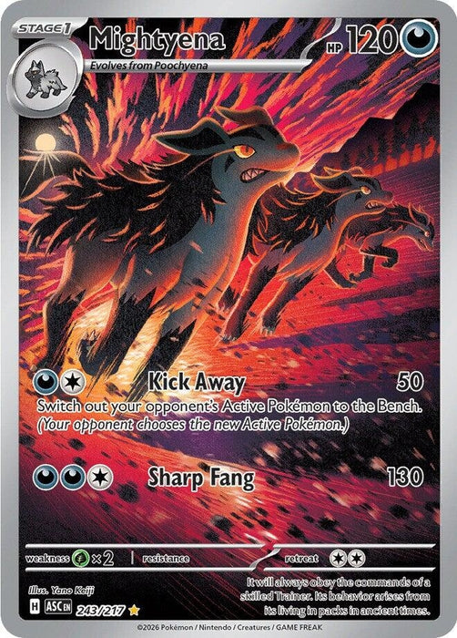 Image for Mightyena (243/217) [ME: Ascended Heroes] - Pokemon