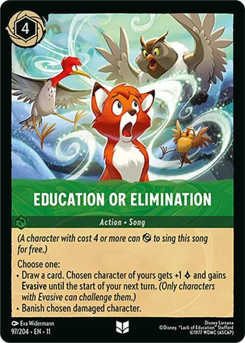 Image for Education or Elimination (97/204) [Winterspell] - Disney Lorcana