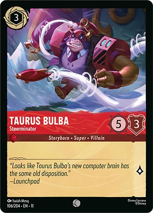 Image for Taurus Bulba - Steerminator (106/204) [Winterspell] - Disney Lorcana