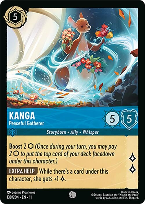 Image for Kanga - Peaceful Gatherer (138/204) [Winterspell] - Disney Lorcana
