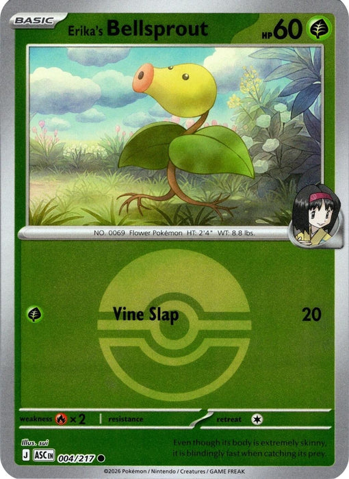 Image for Erika's Bellsprout (Poke Ball) (004/217) [ME: Ascended Heroes] - Pokemon