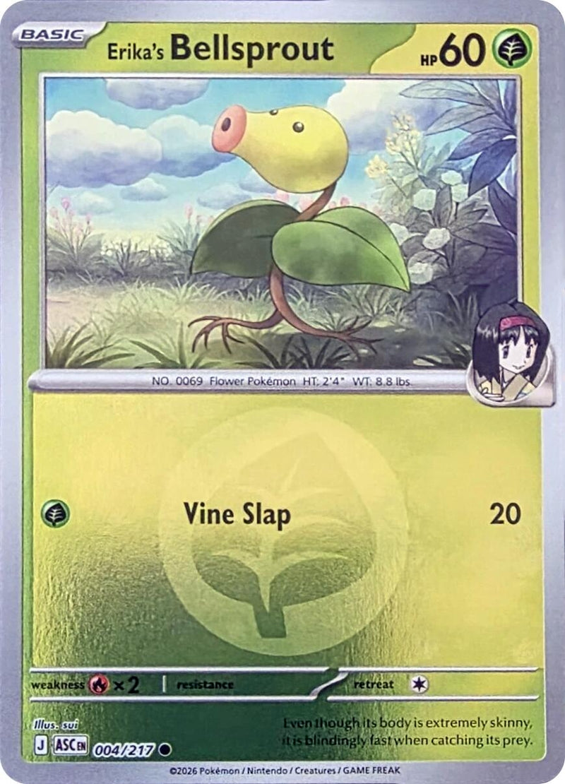 Image for Erika's Bellsprout (Energy Symbol Pattern) (004/217) [ME: Ascended Heroes] - Pokemon