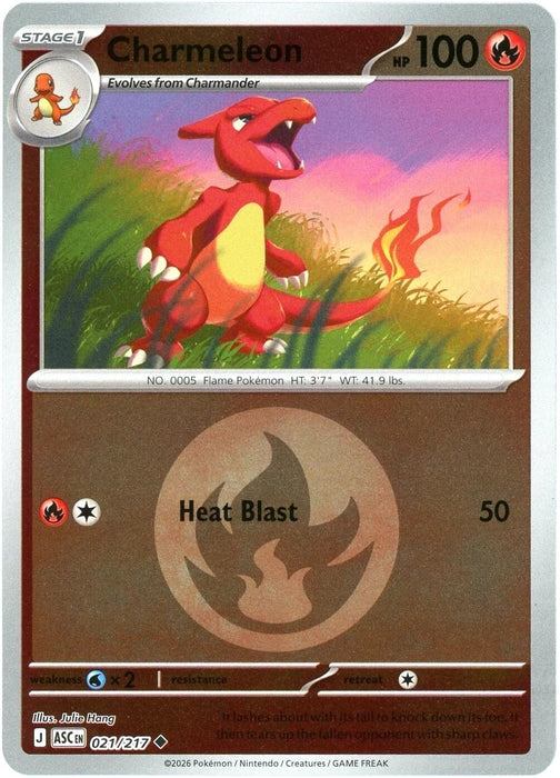 Image for Charmeleon (Energy Symbol Pattern) (021/217) [ME: Ascended Heroes] - Pokemon