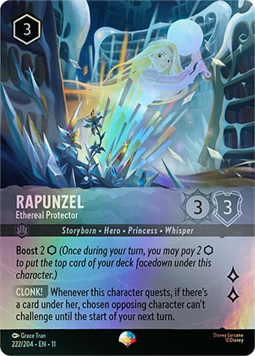 Image for Rapunzel - Ethereal Protector (Epic) (222/204) [Winterspell] - Disney Lorcana