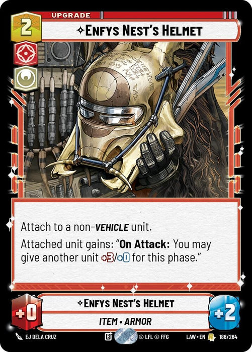 Image for Enfys Nest's Helmet (186/264) [A Lawless Time] - Star Wars: Unlimited
