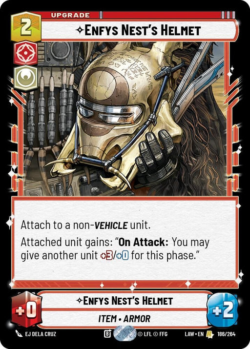 Image for Enfys Nest's Helmet (186/264) [A Lawless Time] - Star Wars: Unlimited