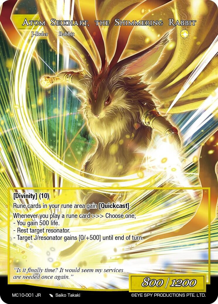 Image for Atom Seikhart // Atom Seikhart, The Shimmering Rabbit (MC10-001 JR) [Memoria Collection 10] - Force of Will