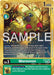 Image for Wormmon - BT12-047 (Gold Border) (BT12-047 U) [Advanced Booster Digimon Generation] - Digimon Card Game