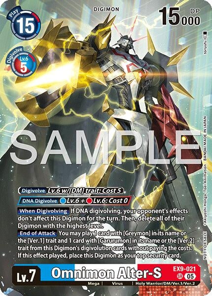 Omnimon Alter-S (Event Pack 9) (EX9-021 SR) [Versus Monsters]