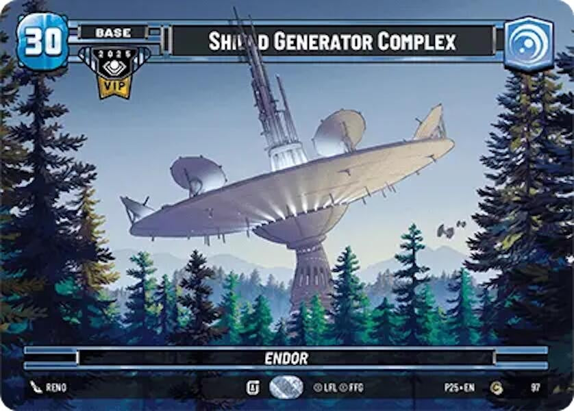 Image for Shield Generator Complex (Galactic Championship VIP) (97) [Organized Play Promos] - Star Wars: Unlimited
