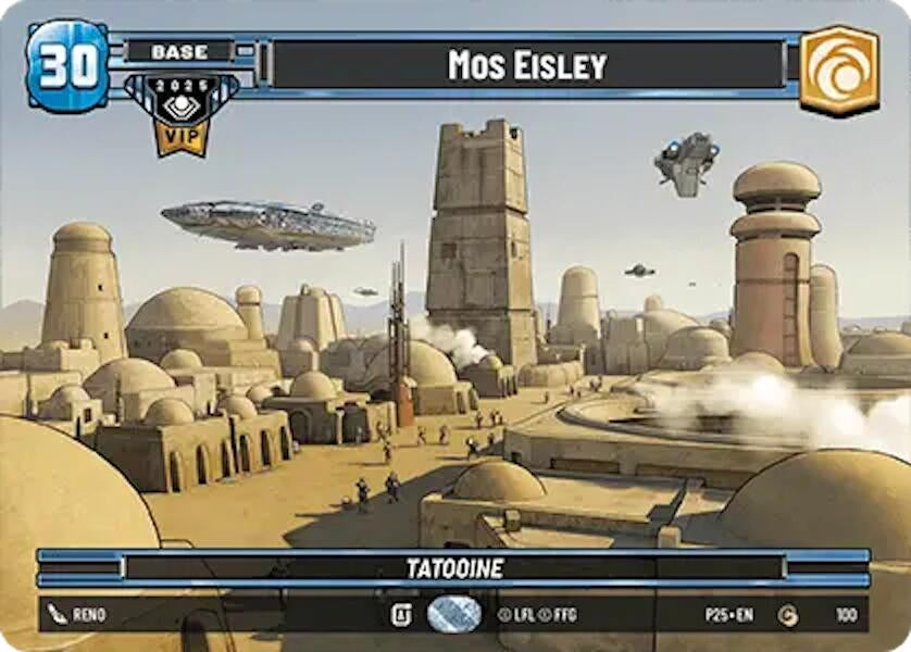 Image for Mos Eisley (Galactic Championship VIP) (100) [Organized Play Promos] - Star Wars: Unlimited