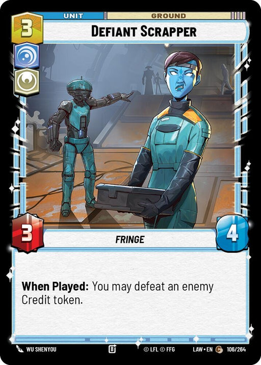 Image for Defiant Scrapper (106/264) [A Lawless Time] - Star Wars: Unlimited