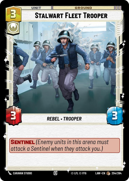 Image for Stalwart Fleet Trooper (254/264) [A Lawless Time] - Star Wars: Unlimited