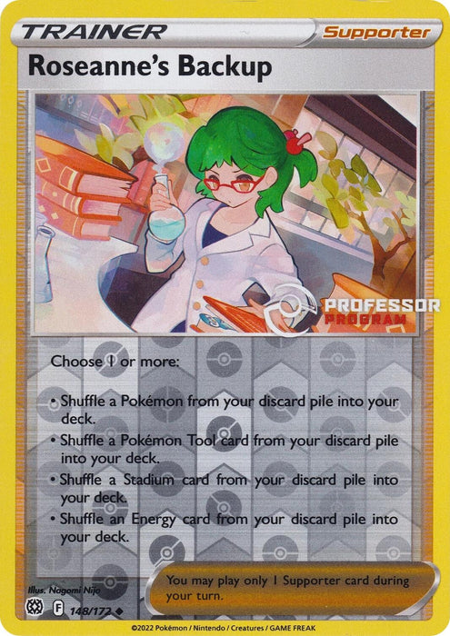 Image for Roseanne's Backup (148/172) [Professor Program Promos] - Pokemon