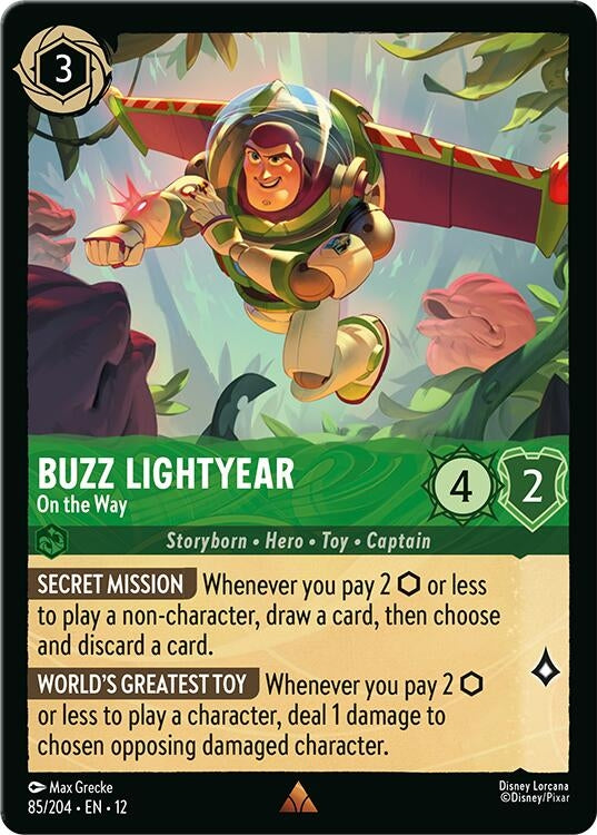 Image for Buzz Lightyear - On the Way (85/204) [Wilds Unknown] - Disney Lorcana