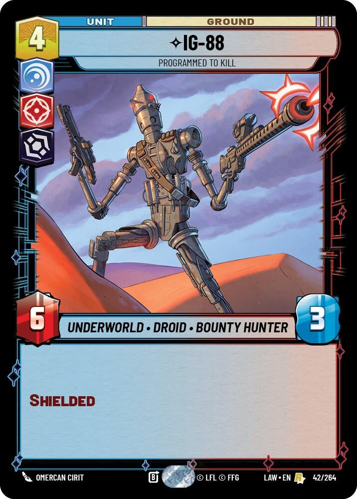 Image for IG-88 - Programmed to Kill (42/264) [A Lawless Time] - Star Wars: Unlimited