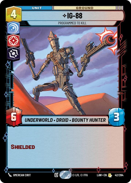 Image for IG-88 - Programmed to Kill (42/264) [A Lawless Time] - Star Wars: Unlimited