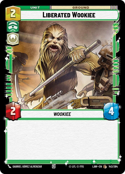 Image for Liberated Wookie (143/264) [A Lawless Time] - Star Wars: Unlimited