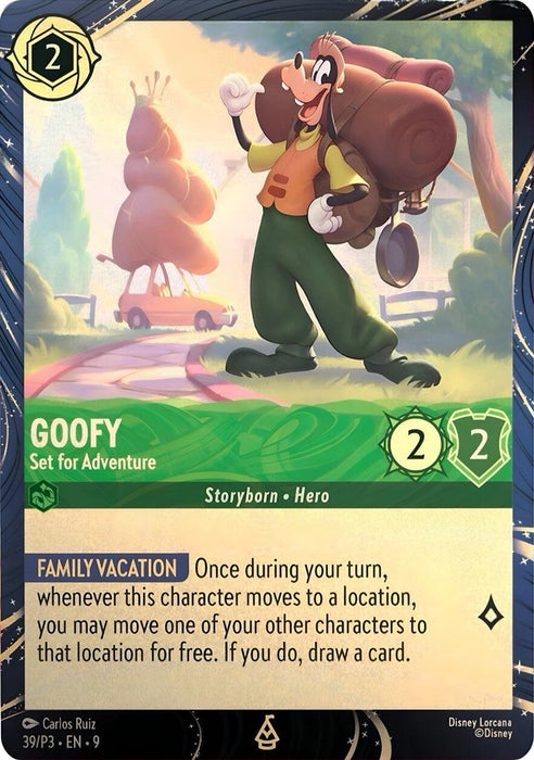 Image for Goofy - Set for Adventure (39) [Disney Lorcana Promo Cards] - Disney Lorcana