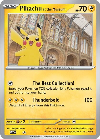 Image for Pikachu at the Museum [Jumbo Cards] - Pokemon