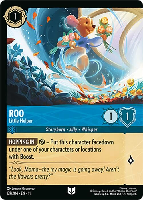 Image for Roo - Little Helper (Foil) (137/204) [Winterspell] - Disney Lorcana