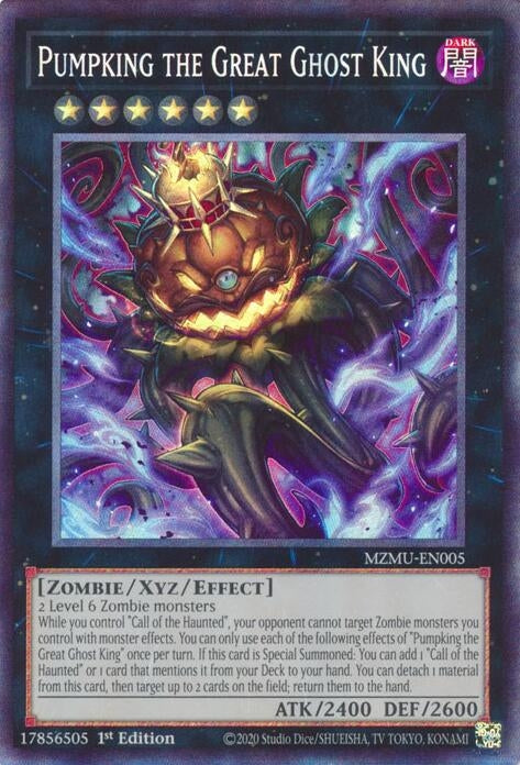 Image for Pumpking the Great Ghost King (Collector's Rare) (MZMU-EN005) [Maze of Muertos] - YuGiOh