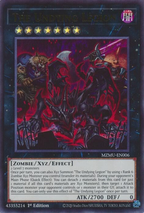 Image for The Undying Legion (MZMU-EN006) [Maze of Muertos] - YuGiOh