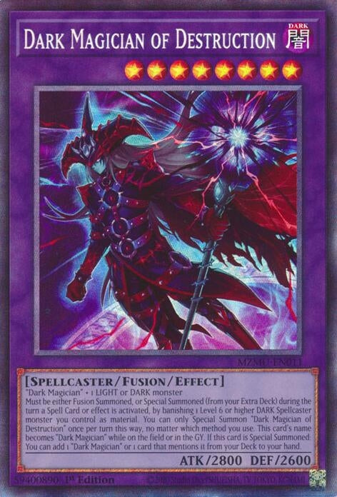 Image for Dark Magician of Destruction (Collector's Rare) (MZMU-EN011) [Maze of Muertos] - YuGiOh