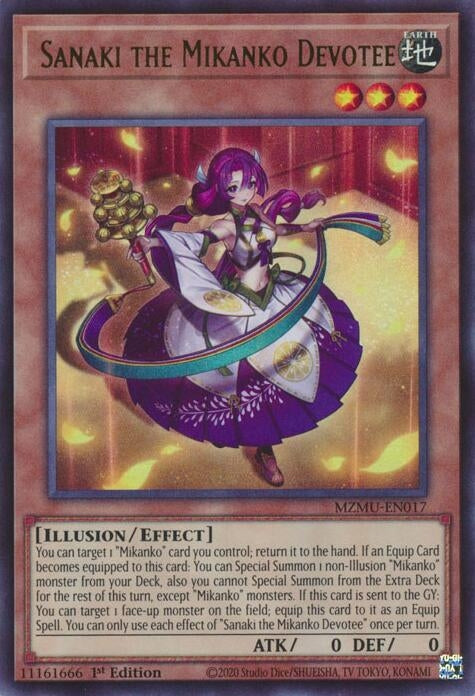 Image for Sanaki the Mikanko Devotee (MZMU-EN017) [Maze of Muertos] - YuGiOh