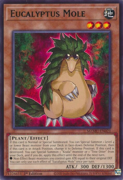 Image for Eucalyptus Mole (MZMU-EN021) [Maze of Muertos] - YuGiOh
